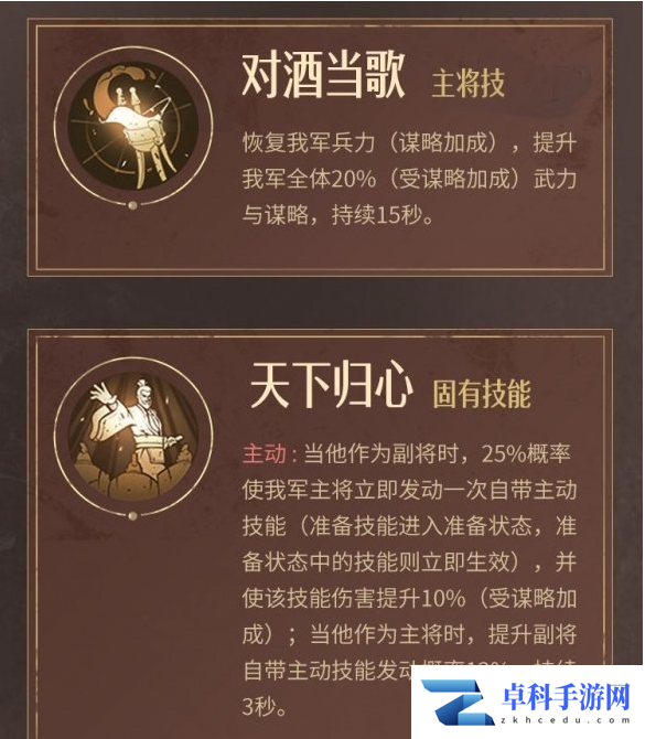 《重返帝国》乱世枭雄技能阵容搭配攻略