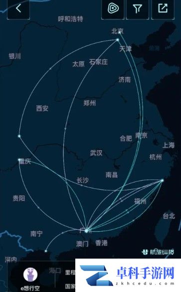 航旅纵横如何看飞行轨迹 航旅纵横查看自己的行程轨迹方法