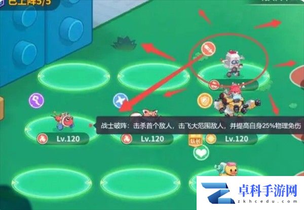 玩具指令各职业站位推荐