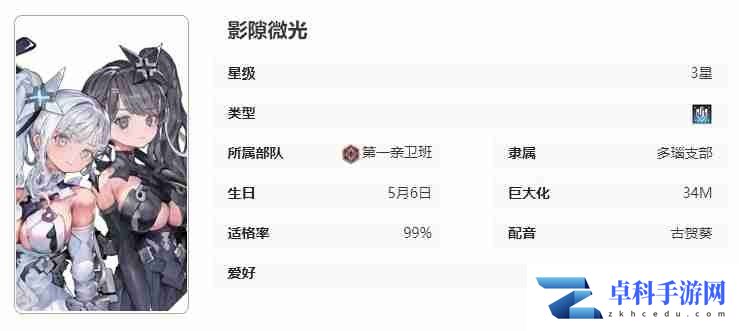 苍雾世界辛西娅技能介绍一览